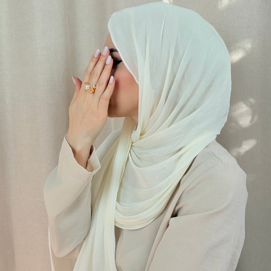 Soft Shimmer Hijab